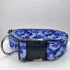1.5 " Blue Camouflage Dog Collar - Image 3